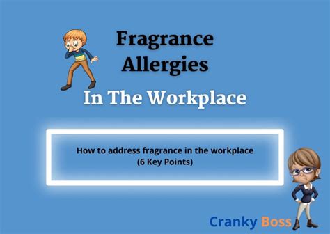 allergies au parfum|perfume allergies in the workplace.